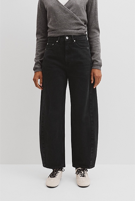 High Rise Barrel Jean High Rise Barrel Jean
