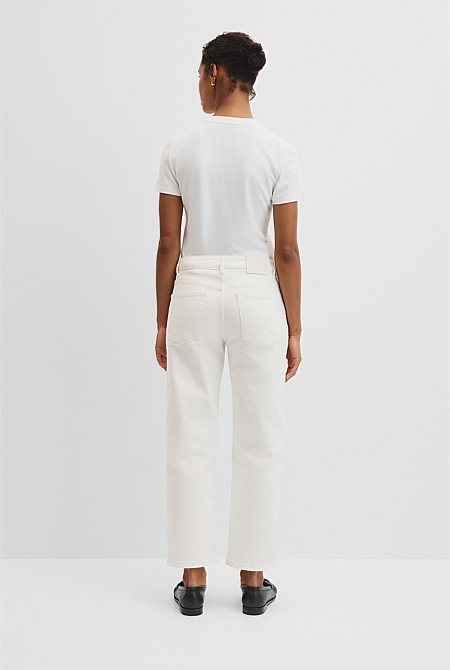 Classic Mid Rise Straight Jean