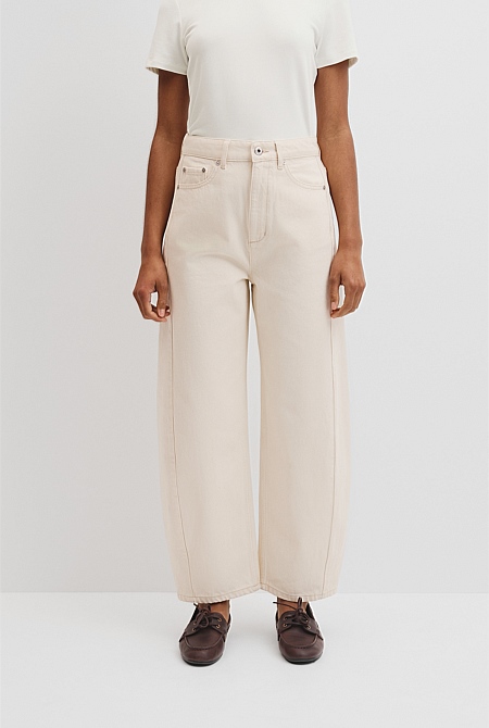 High Rise Barrel Jean High Rise Barrel Jean
