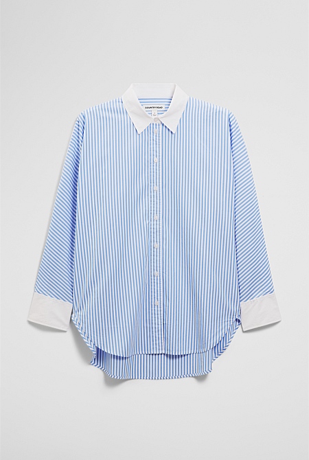 Dolman Striped Shirt