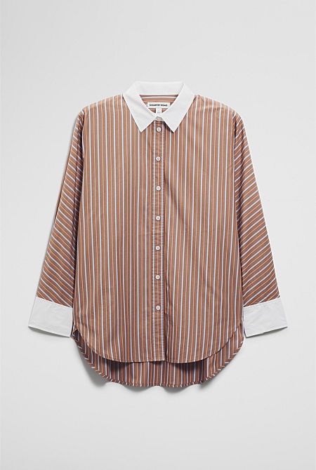 Dolman Striped Shirt