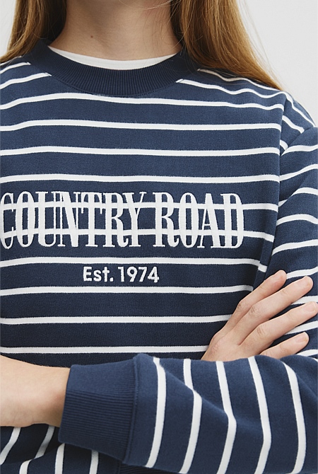 Teen Australian Cotton Relaxed Heritage Sweat