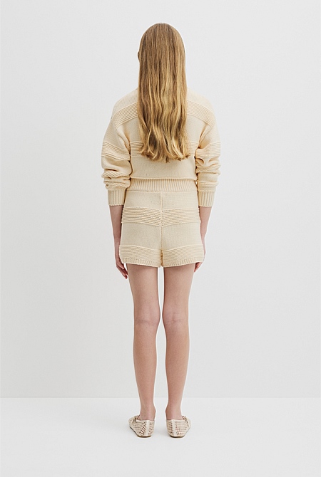 Teen Australian Cotton Blend Knit Short