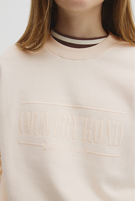 Teen Australian Cotton Relaxed Heritage Sweat