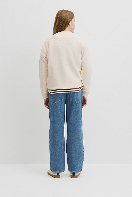 Teen Australian Cotton Relaxed Heritage Sweat