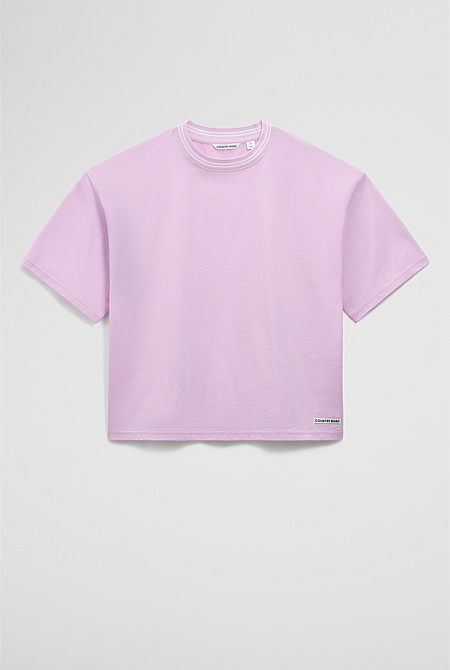 Teen Australian Cotton Short Sleeve Oversized T-Shirt