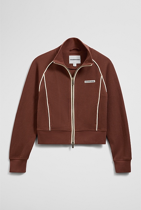 Teen Raglan Zip Through Jacket Teen Raglan Zip Through Jacket