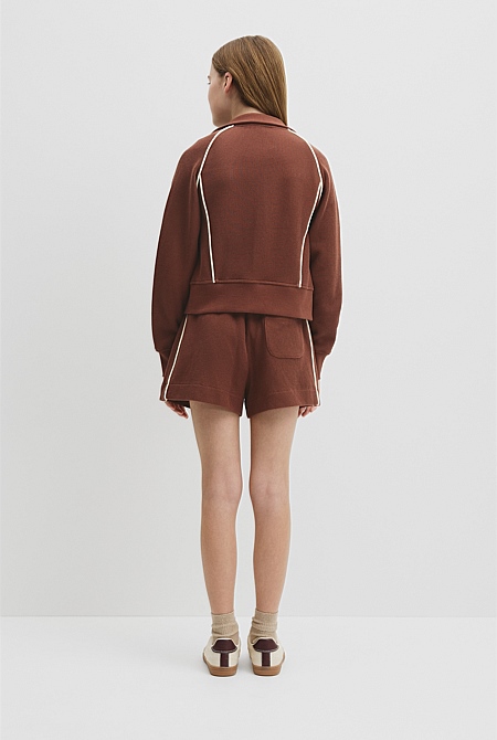 Teen Raglan Zip Through Jacket