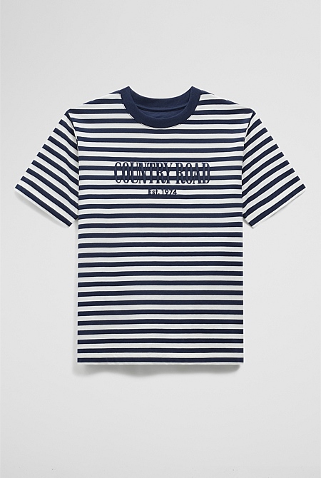 Teen Australian Cotton Short Sleeve Relaxed Heritage T-Shirt