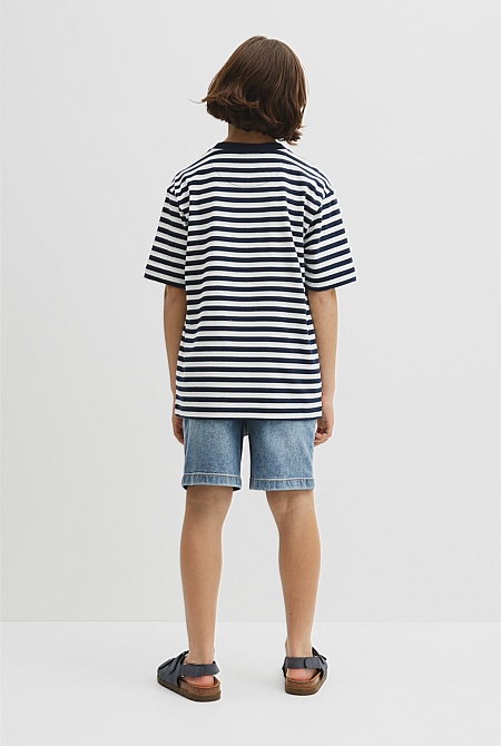Teen Australian Cotton Short Sleeve Relaxed Heritage T-Shirt
