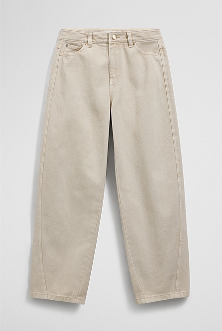 Teen Curved Seam Jean