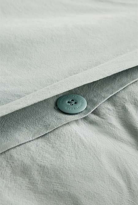 Brae Australian Cotton King Quilt Cover
