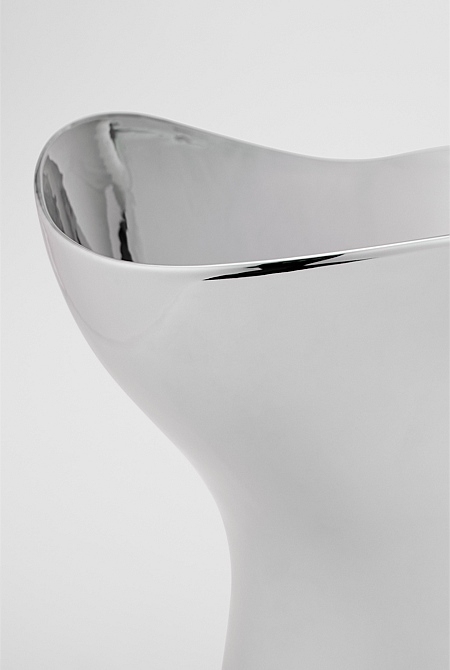 Pela Large Metallic Vase