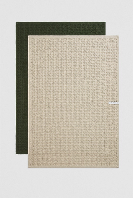 Meeka Australian Cotton Tea Towel Pack of 2