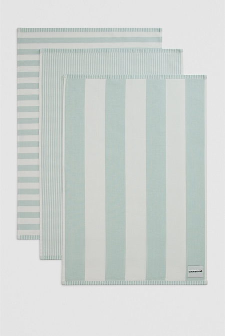 Isa Australian Cotton Tea Towel Pack of 3