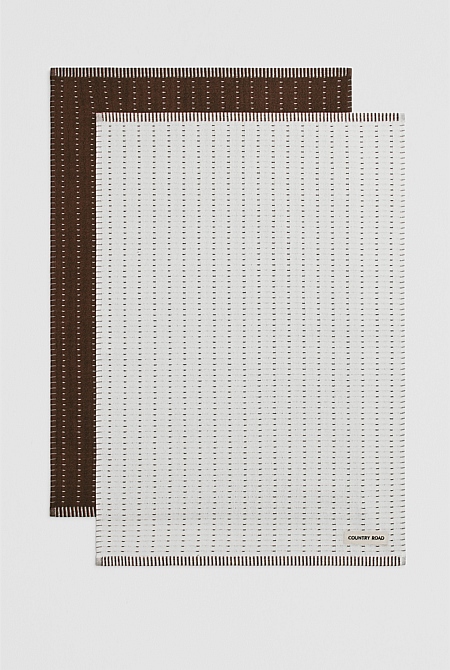 Mira Australian Cotton Tea Towel Pack of 2