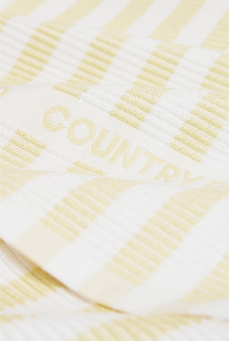 CR Stripe Australian Cotton Tea Towel Pack of 3