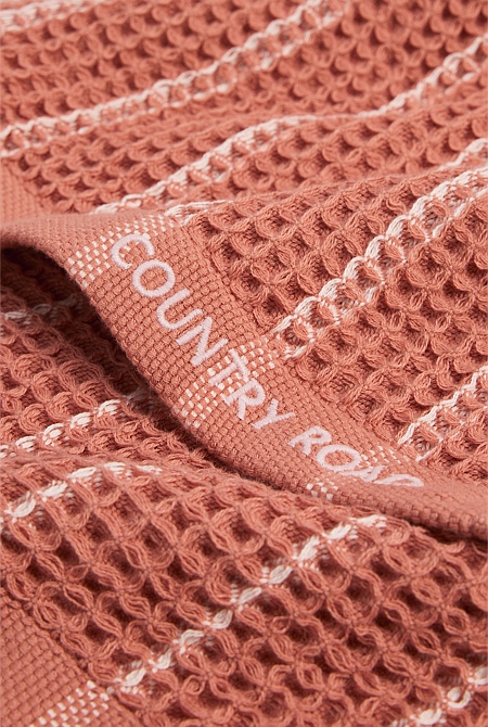 Parker Australian Cotton Waffle Bath Towel