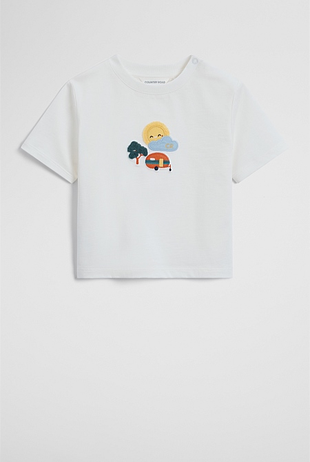 Caravan Applique T-Shirt Caravan Applique T-Shirt
