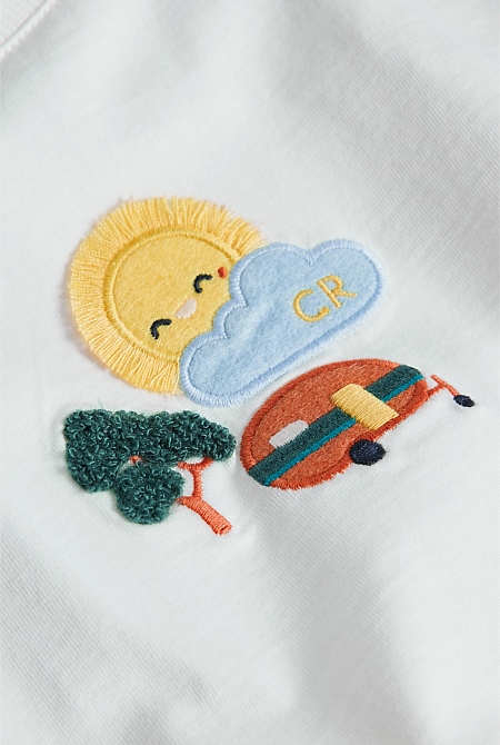 Caravan Applique T-Shirt