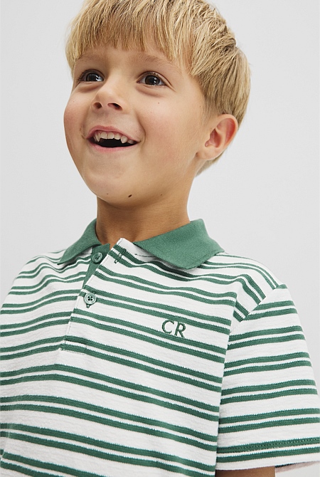 Australian Cotton Textured Polo