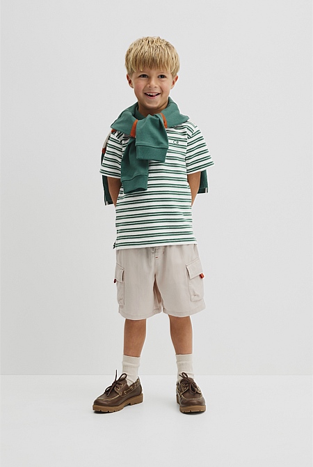 Australian Cotton Textured Polo