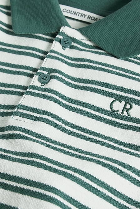 Australian Cotton Textured Polo
