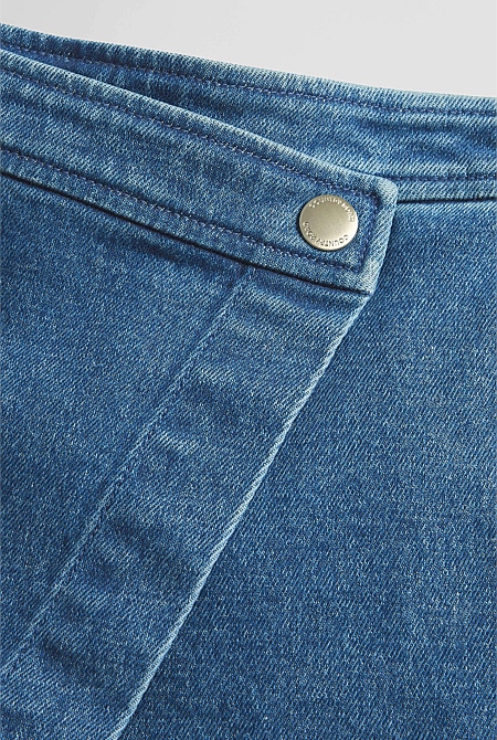 Denim Skort