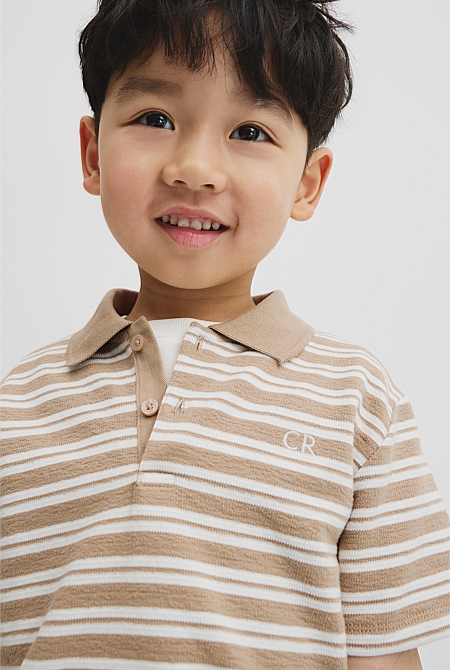 Australian Cotton Textured Polo