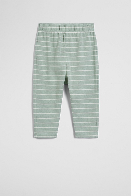Textured Pull On Pant