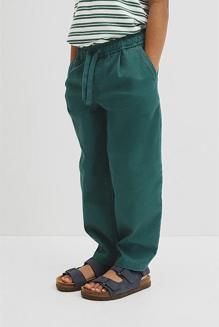 Australian Cotton Pull On Twill Pant