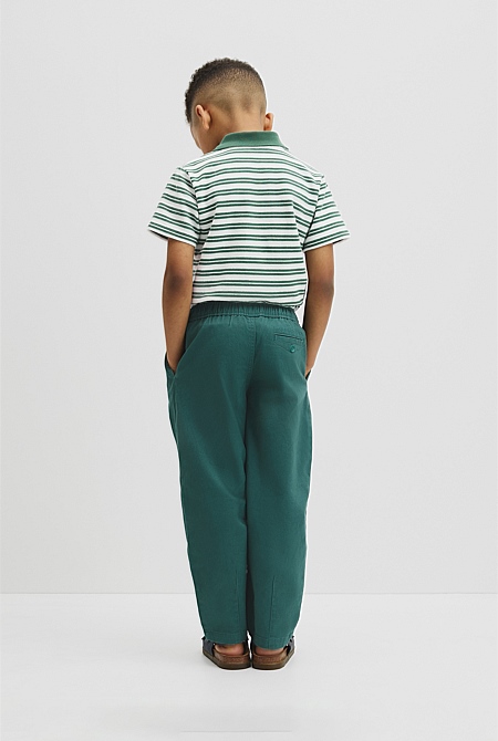 Australian Cotton Pull On Twill Pant