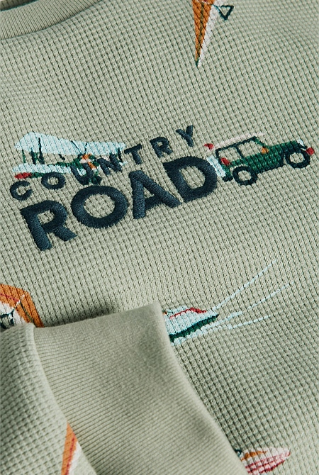 Australian Cotton Long Sleeve Motor Sport Pyjamas