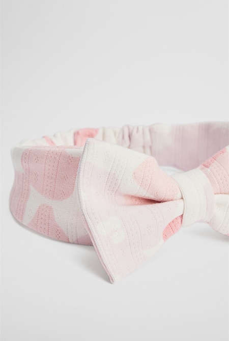 Organically Grown Cotton Blend Jersey Headband