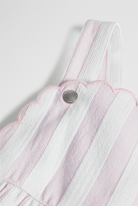 Stripe Pinafore