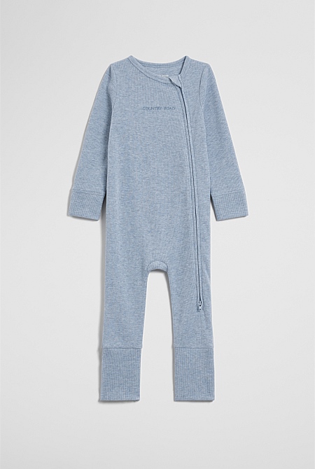Organically Grown Cotton Waffle Jumpsuit Organically Grown Cotton Waffle Jumpsuit