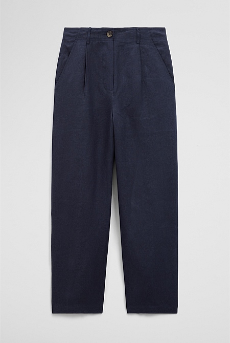 Tapered Linen Pant