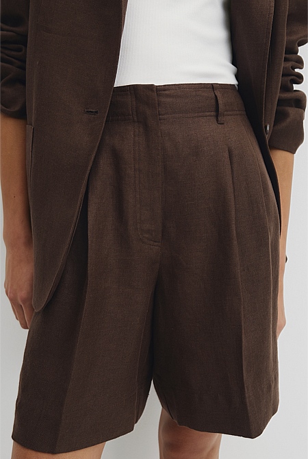 Longline Linen Short