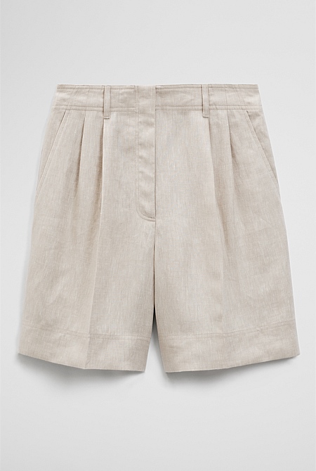 Longline Linen Short