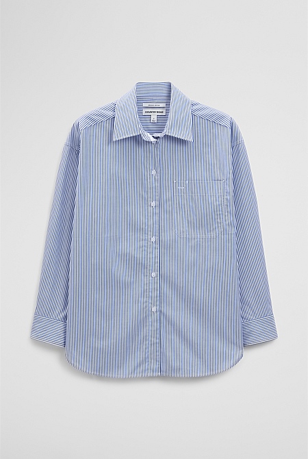 Stripe Poplin Shirt
