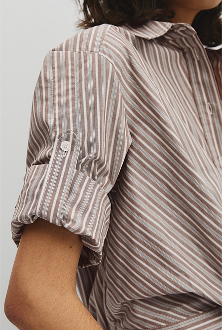 Twist Crop Shirt