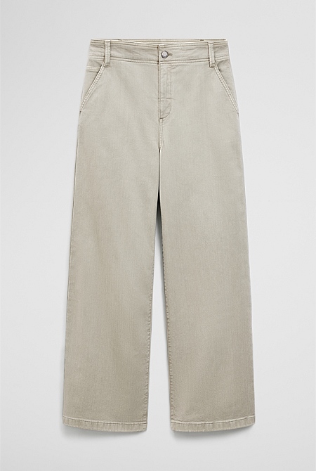 Refined High Rise Wide Leg Jean Refined High Rise Wide Leg Jean