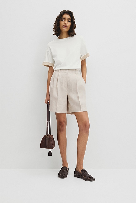 Cuff Sleeve T-Shirt