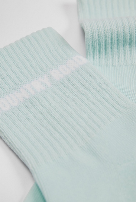 Australian Cotton Blend CR Sport Quarter Crew Sock