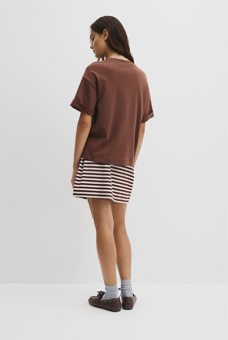 Cuff Sleeve T-Shirt