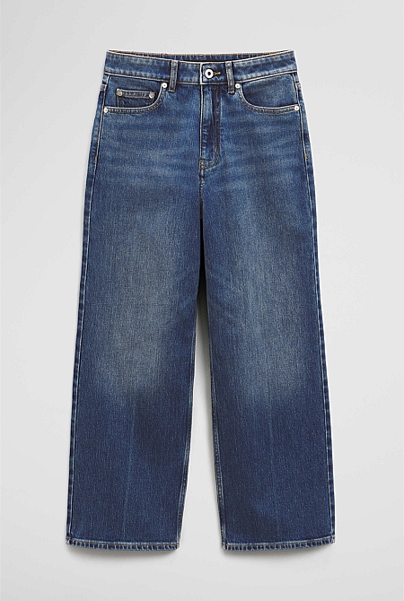 Classic High Rise Wide Leg Jean