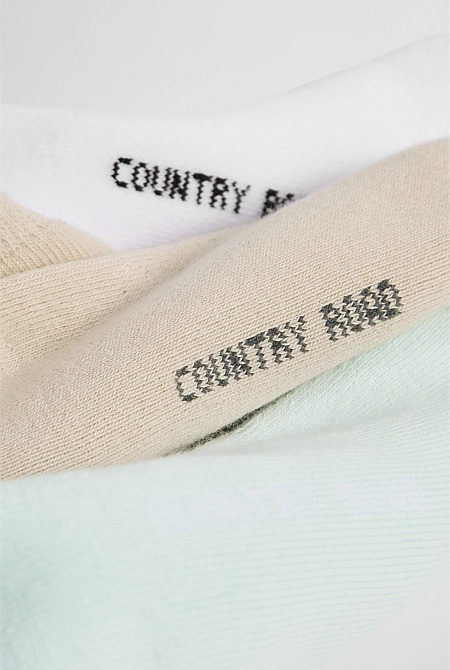 Australian Cotton Blend Cushion Sock Pack of 3