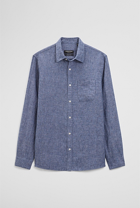 Regular Fit Linen Shirt Regular Fit Linen Shirt