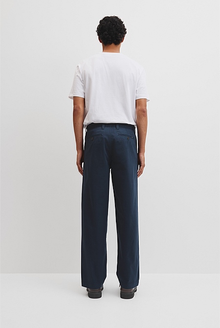 Relaxed Fit Cotton twill Chino