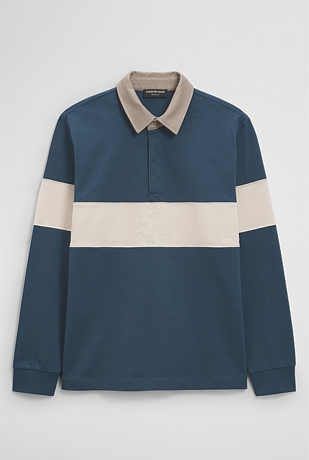 Australian Cotton Panel Rugby Polo Australian Cotton Panel Rugby Polo